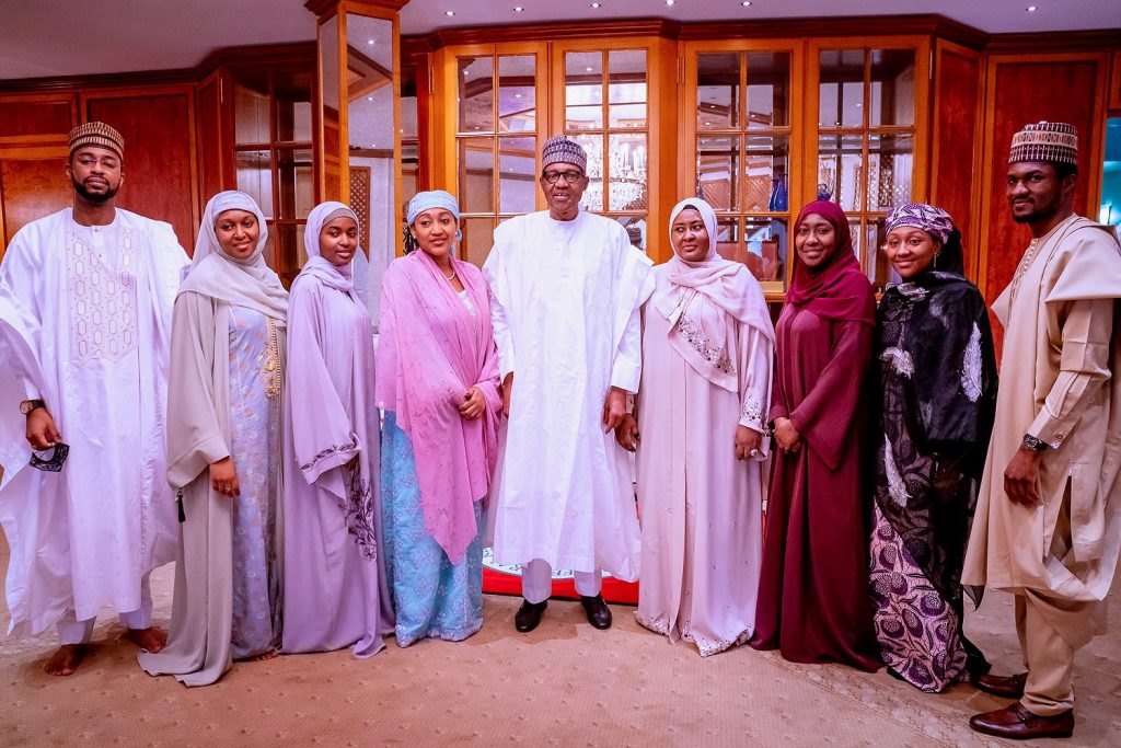 President Buhari and Family