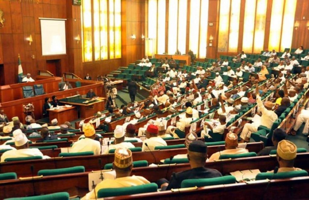 A Picture Of The Nigerian House Of Representative meeting