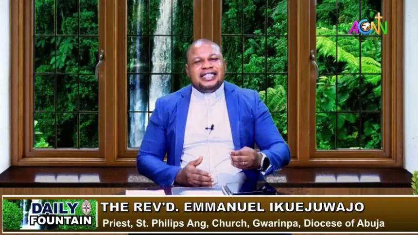 Anglican Daily Fountain Devotional for Today January 1, 2025