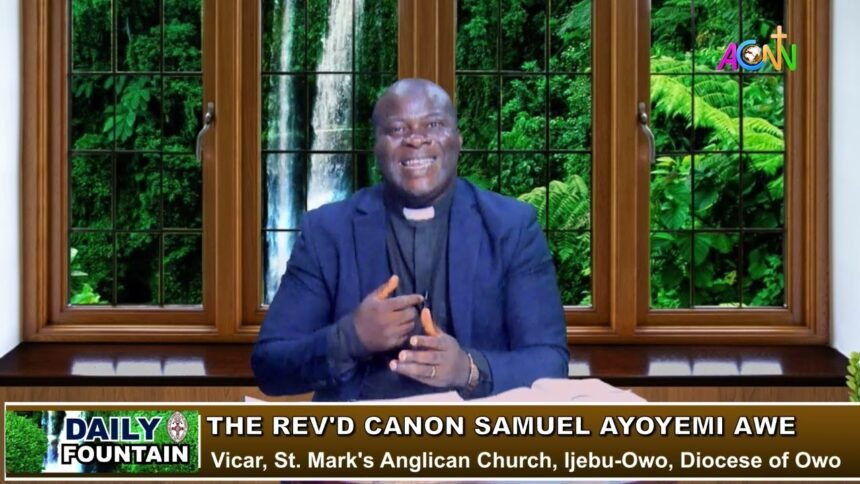 Anglican Daily Fountain Devotional for Today May 11, 2025