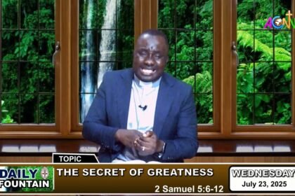 Anglican Daily Fountain Devotional for Today July 23, 2025