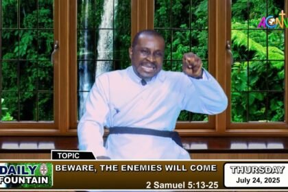 Anglican Daily Fountain Devotional for Today July 24, 2025