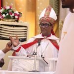 Archbishop Ndukuba at St Matthews Anglican Church, Gwarinpa