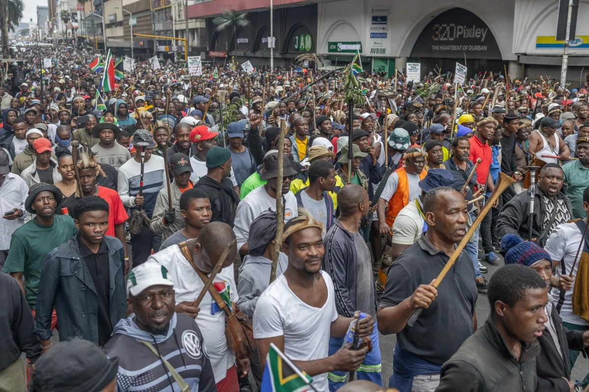 Thousands March Across South Africa Over Illegal Immigration - Advent Cable Network Nigeria